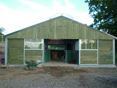 Equestrian Stable Construction - BHC Agricultural Steelwork Contractor