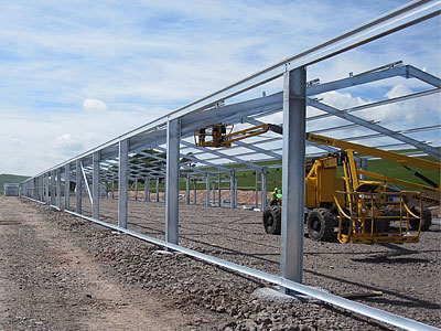 Poultry Unit - BHC Agricultural Steelwork Contractor