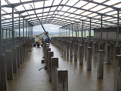 Dairy Farm Construction - BHC Agricultural Steelwork Contractor