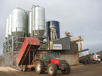 Grain Store - BHC Agricultural Steelwork Contractor