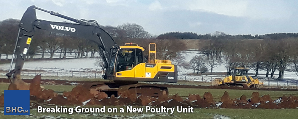 Breaking Ground on a New Poultry Unit